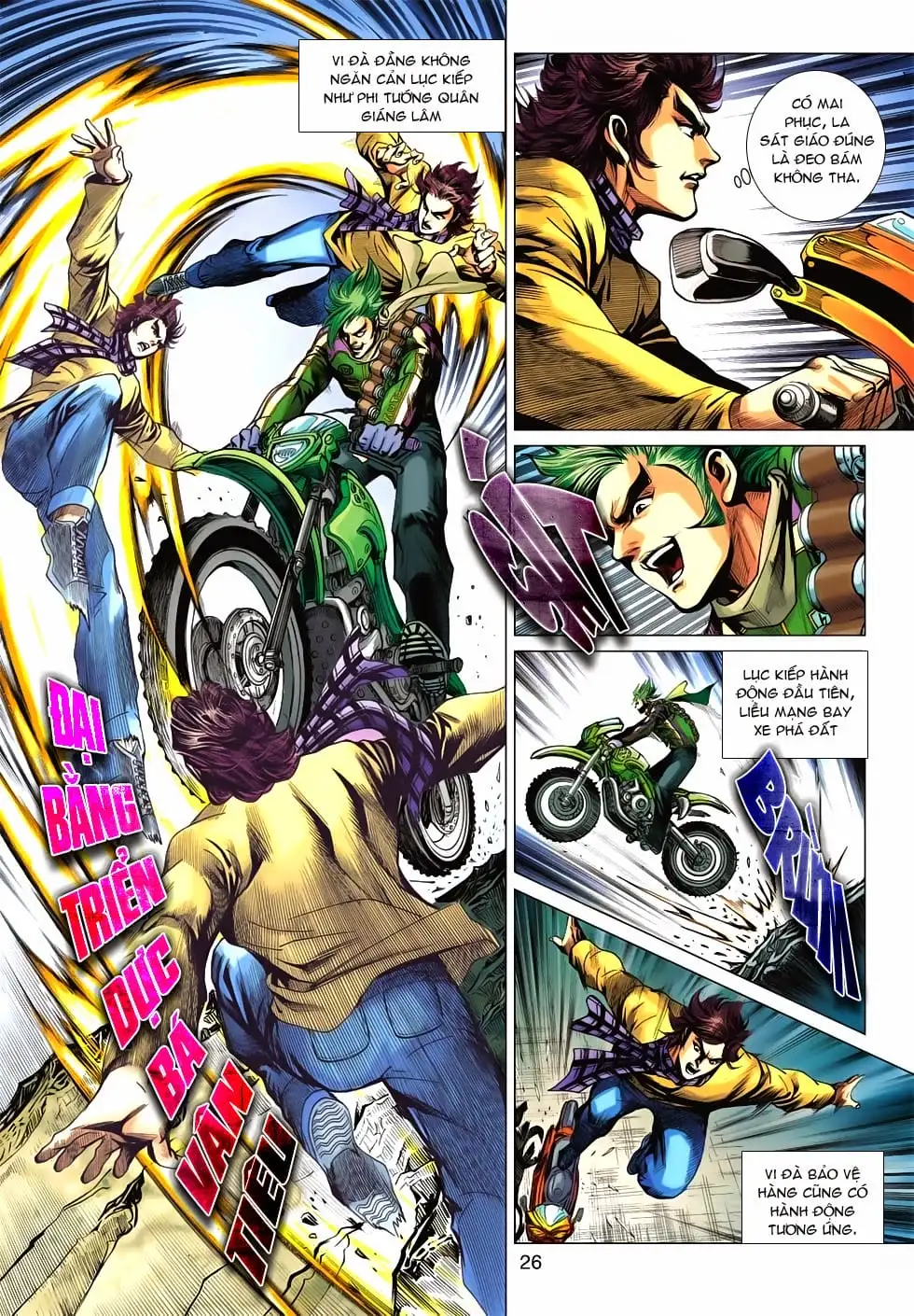 Truyện Tranh Tân Tác Long Hổ Môn trang 4