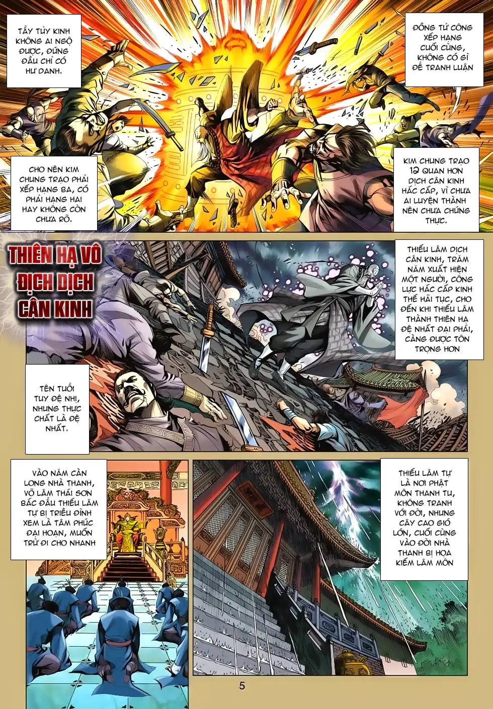 Truyện Tranh Tân Tác Long Hổ Môn trang 4