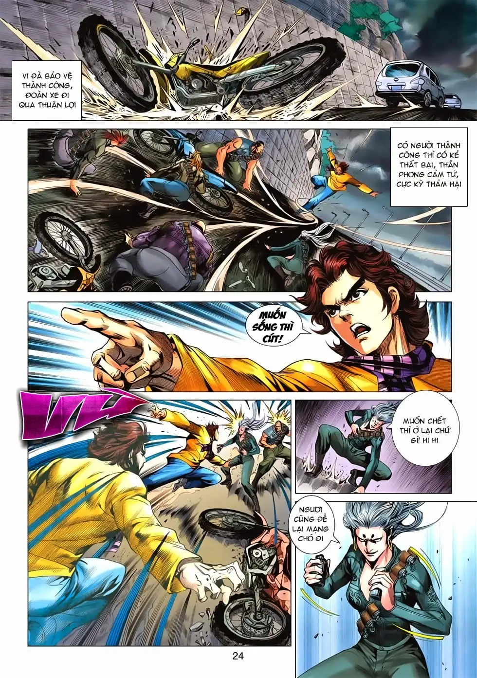 Truyện Tranh Tân Tác Long Hổ Môn trang 4