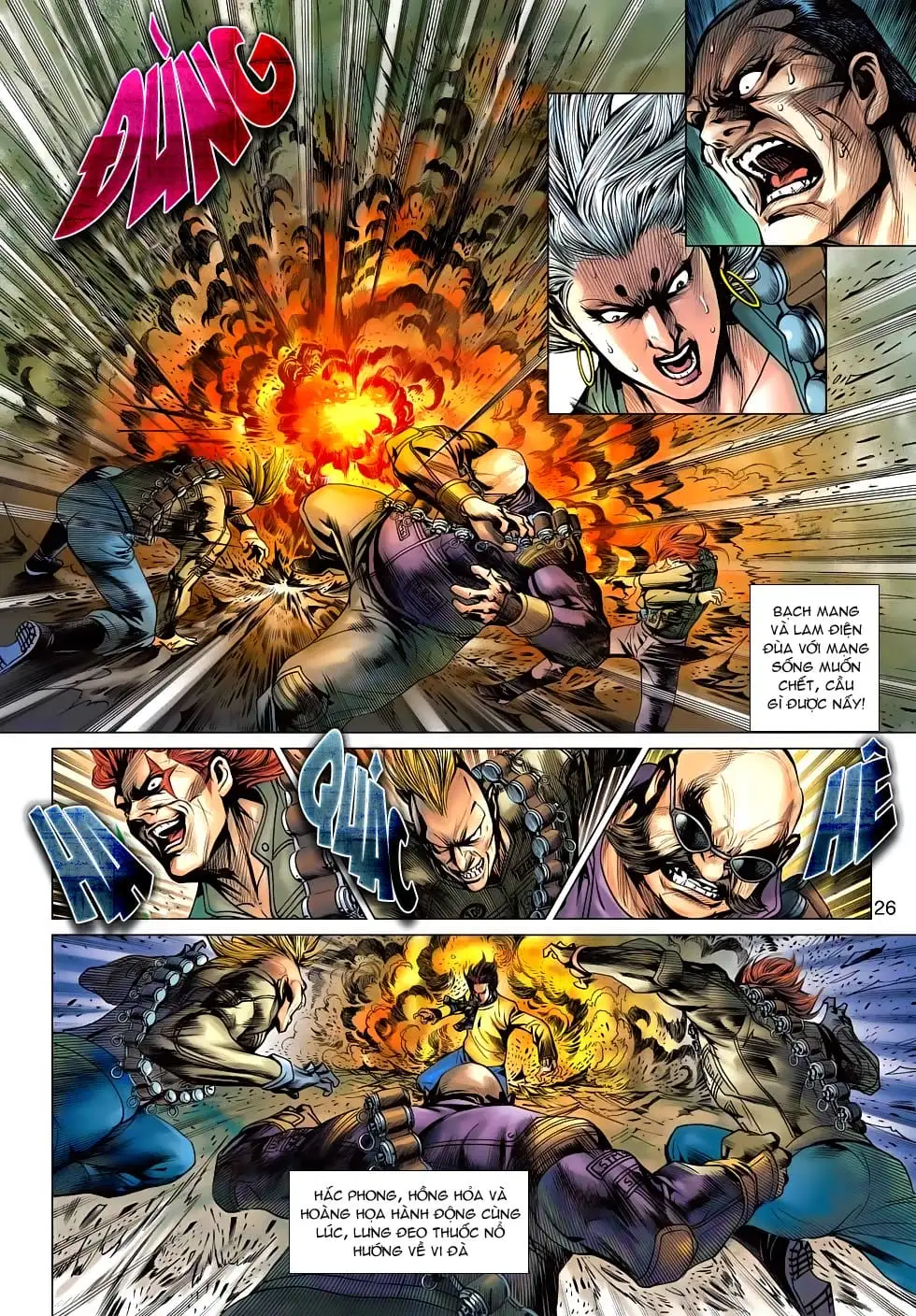 Truyện Tranh Tân Tác Long Hổ Môn trang 4