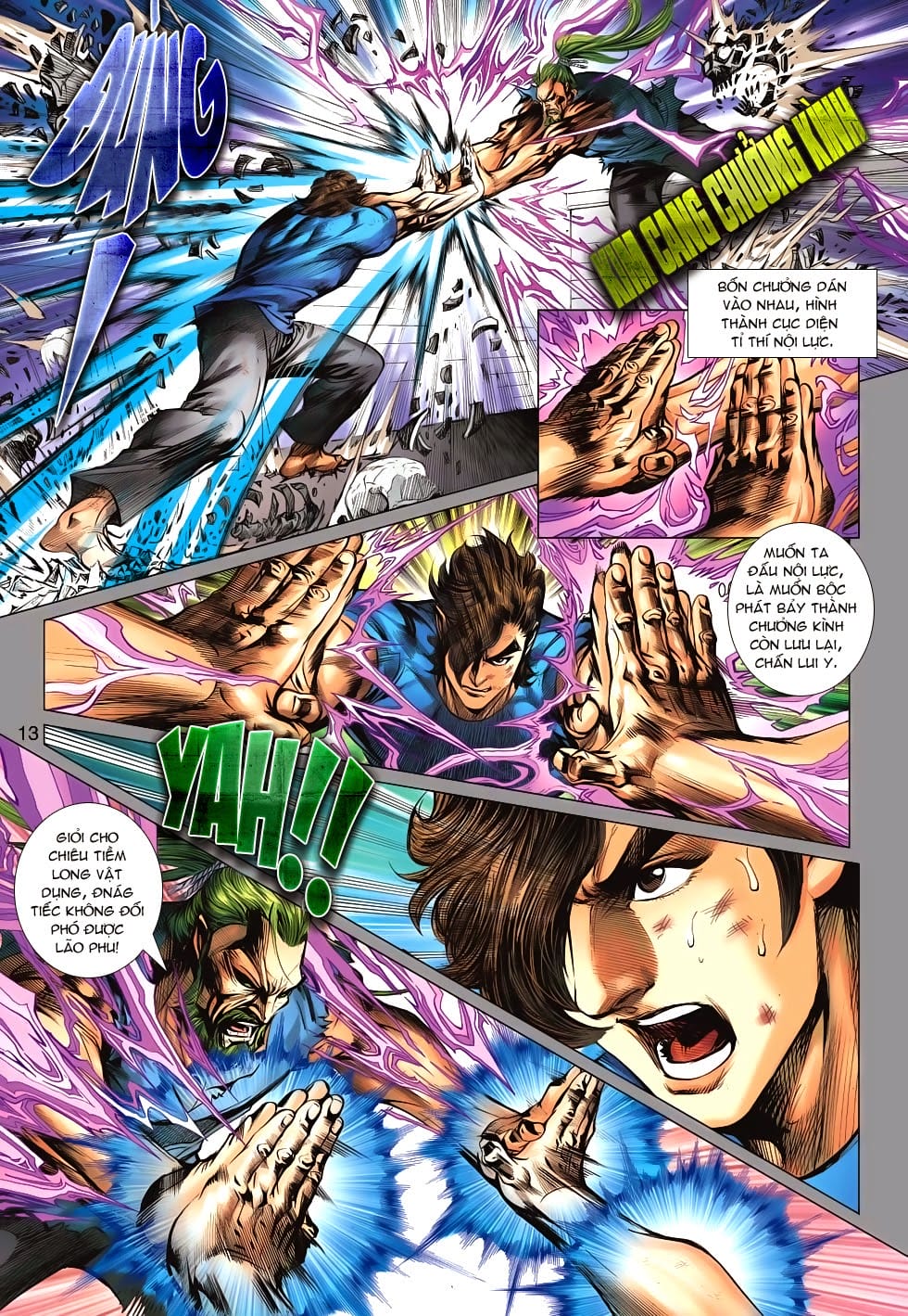 Truyện Tranh Tân Tác Long Hổ Môn trang 4