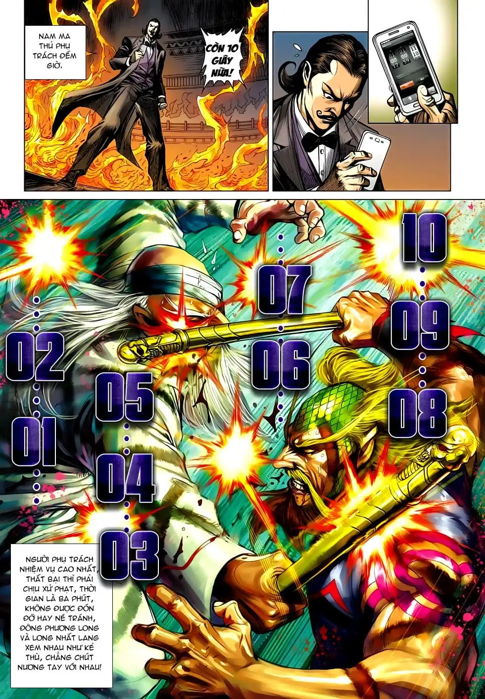 Truyện Tranh Tân Tác Long Hổ Môn trang 4