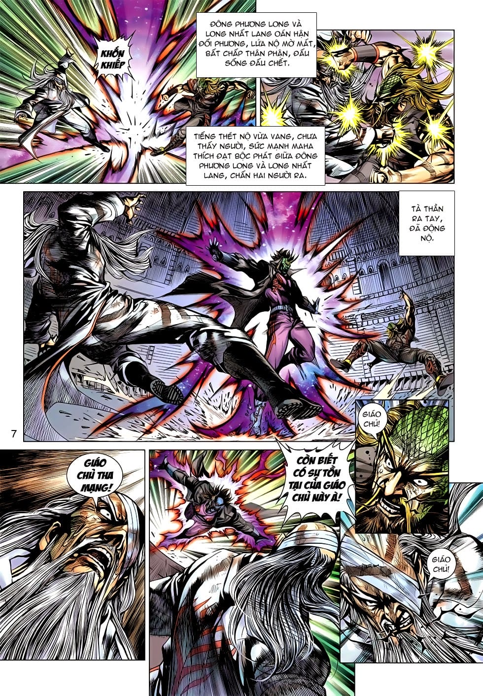 Truyện Tranh Tân Tác Long Hổ Môn trang 4