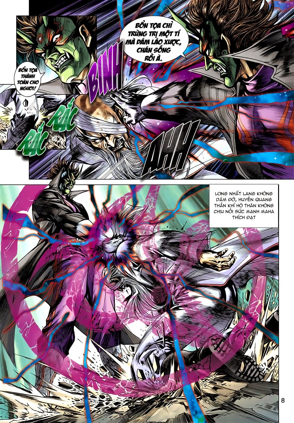 Truyện Tranh Tân Tác Long Hổ Môn trang 4