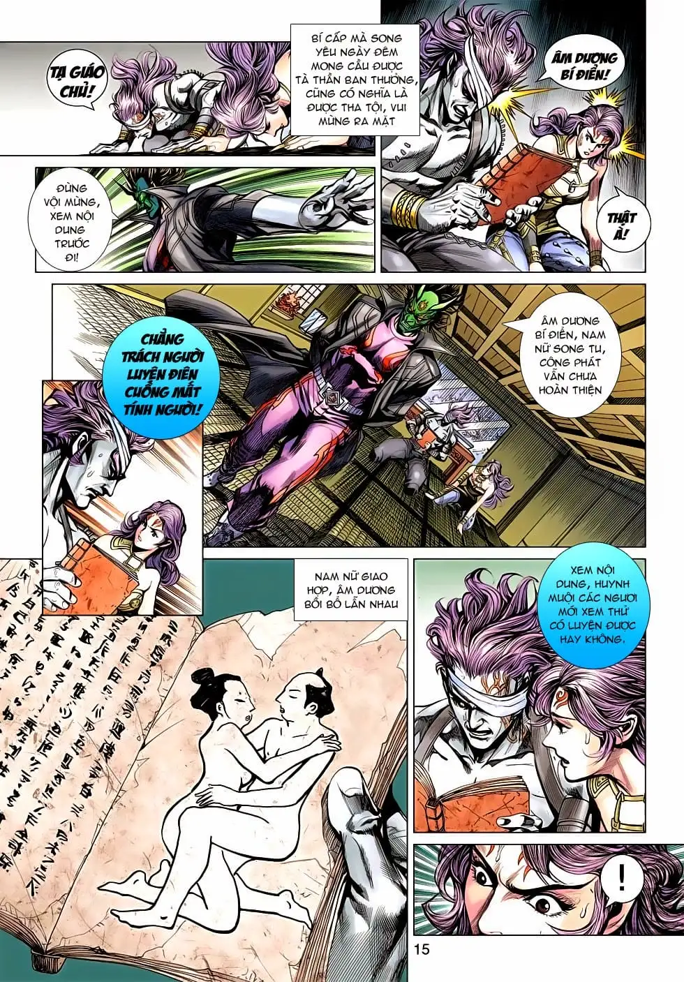 Truyện Tranh Tân Tác Long Hổ Môn trang 4