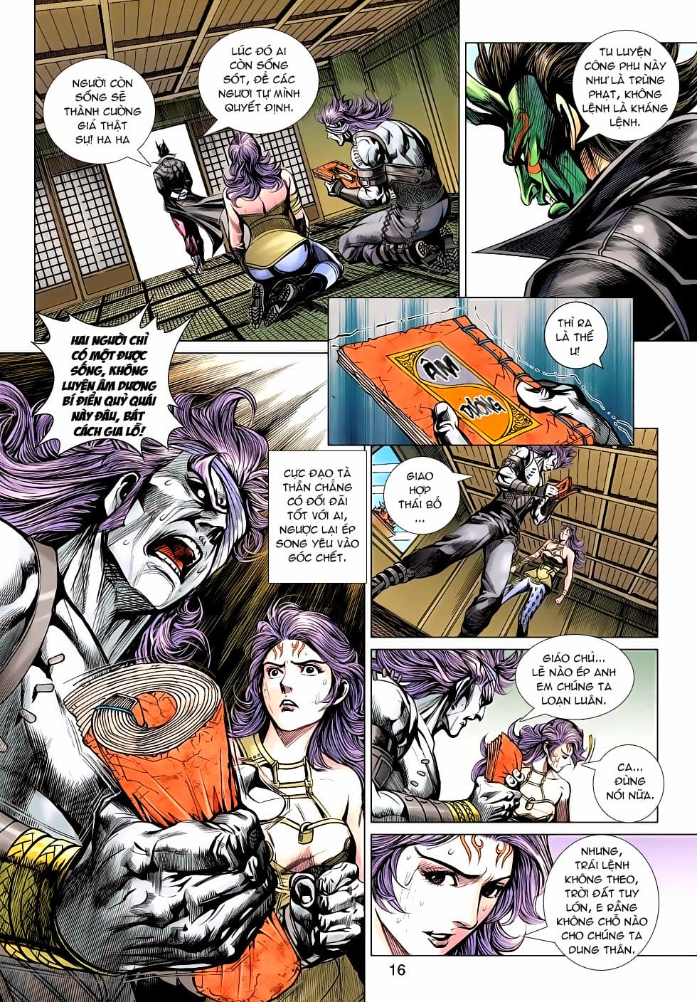 Truyện Tranh Tân Tác Long Hổ Môn trang 4