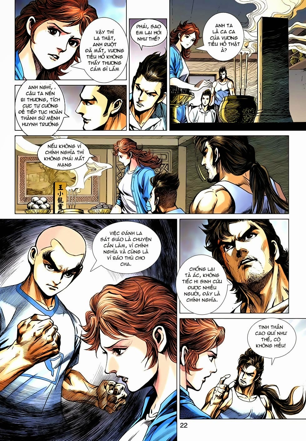 Truyện Tranh Tân Tác Long Hổ Môn trang 4