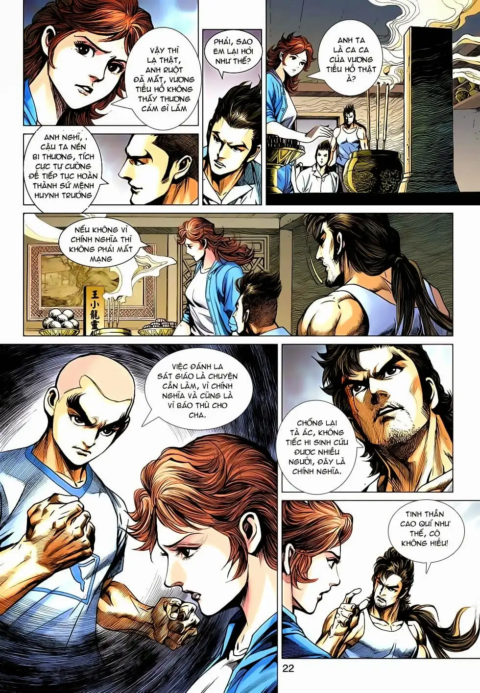 Truyện Tranh Tân Tác Long Hổ Môn trang 4