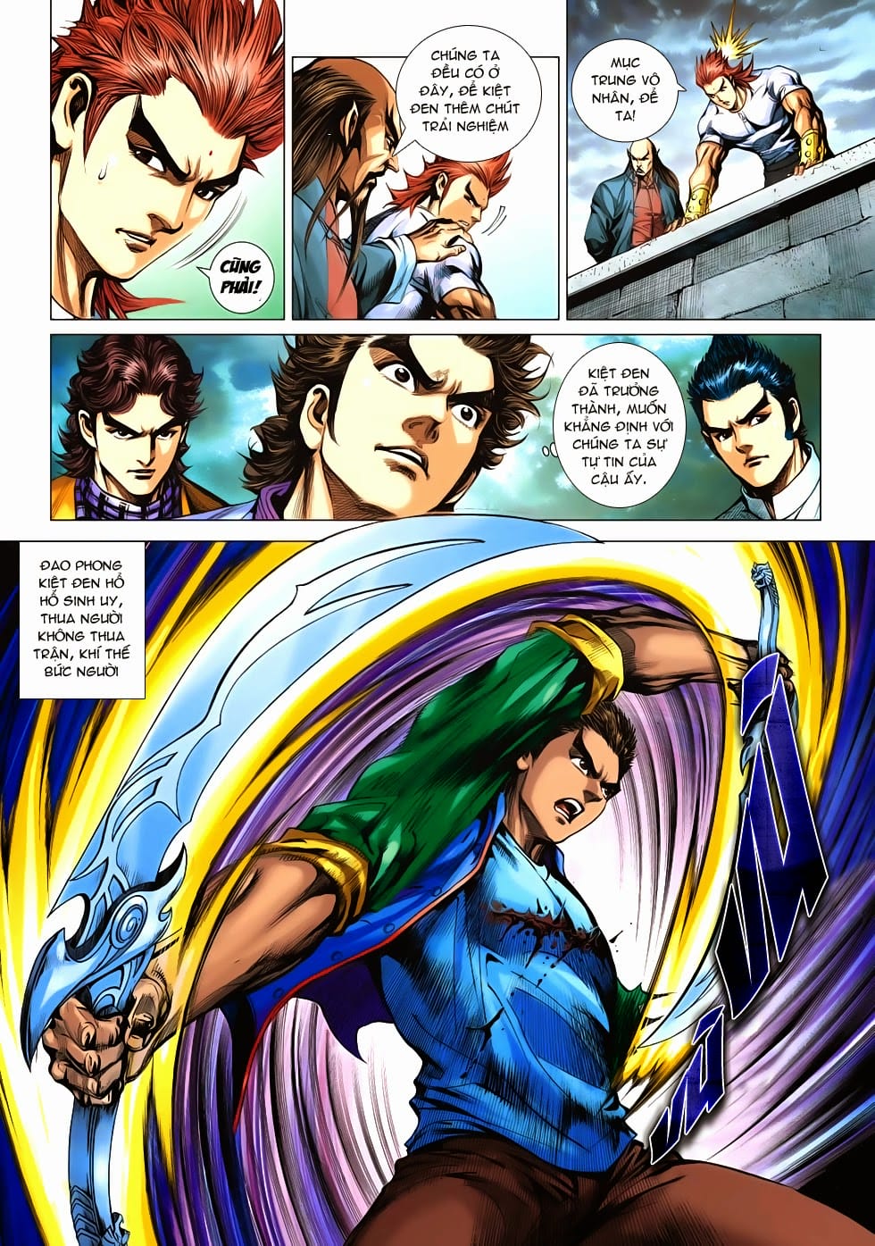 Truyện Tranh Tân Tác Long Hổ Môn trang 4