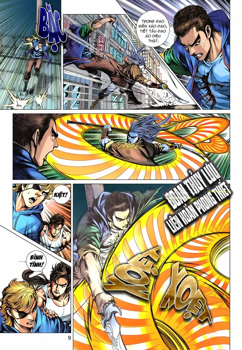 Truyện Tranh Tân Tác Long Hổ Môn trang 4