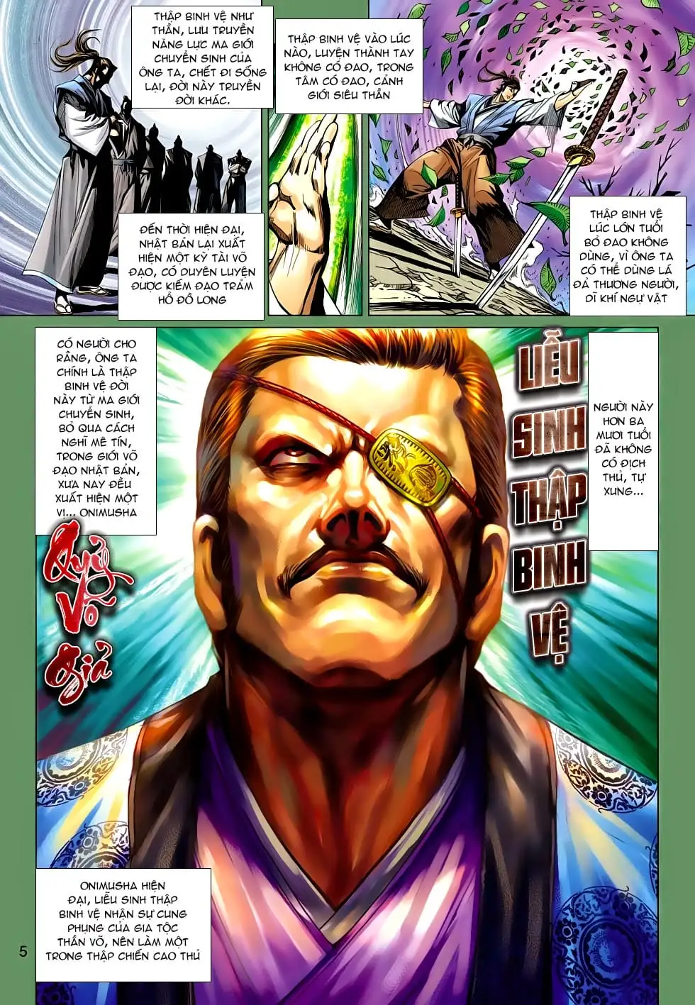 Truyện Tranh Tân Tác Long Hổ Môn trang 4