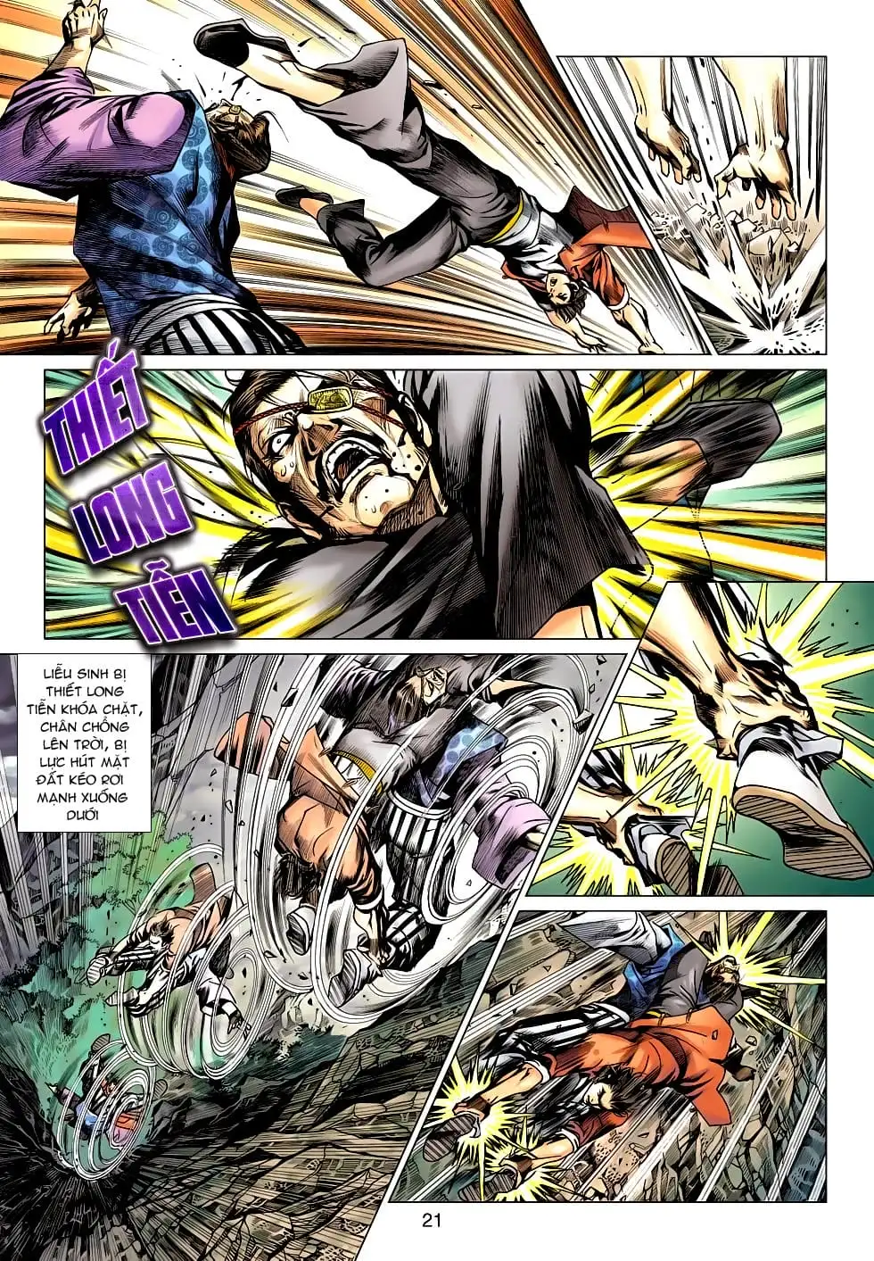 Truyện Tranh Tân Tác Long Hổ Môn trang 4