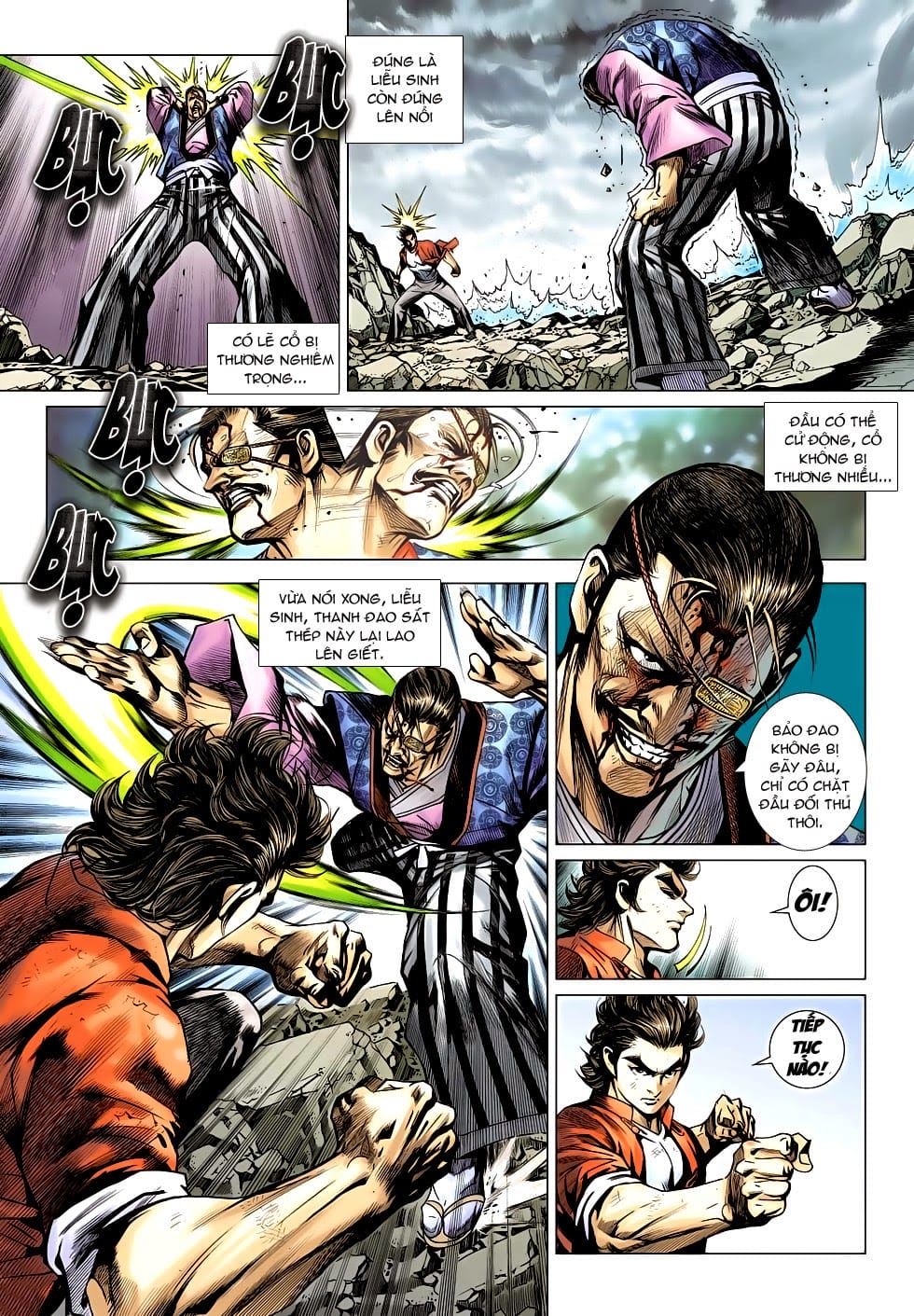 Truyện Tranh Tân Tác Long Hổ Môn trang 4