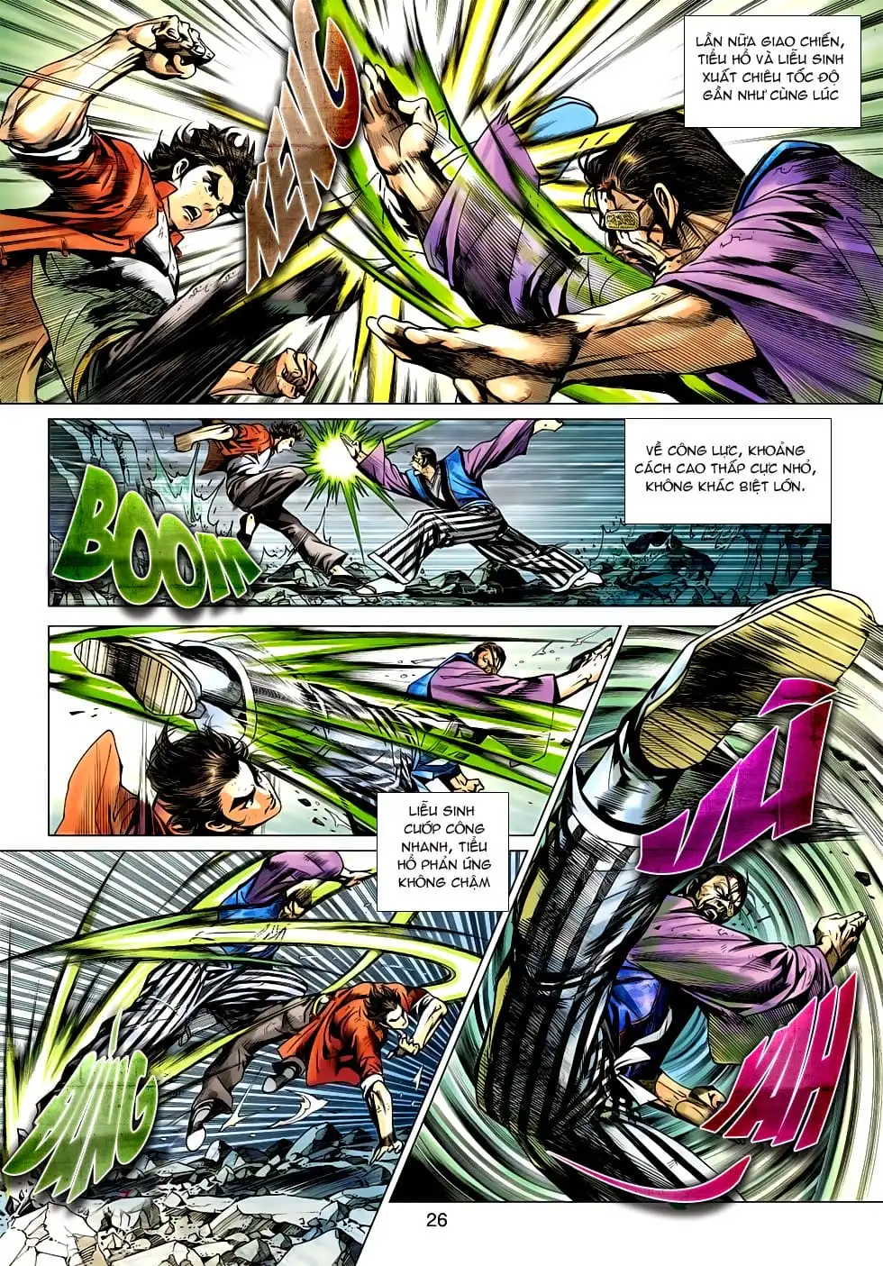 Truyện Tranh Tân Tác Long Hổ Môn trang 4