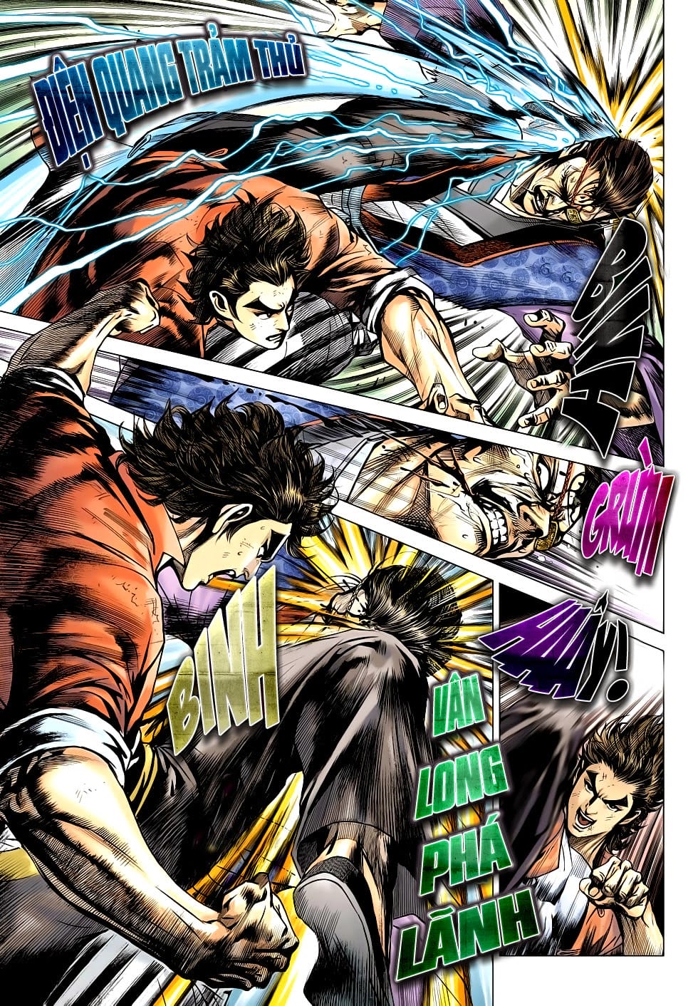 Truyện Tranh Tân Tác Long Hổ Môn trang 4