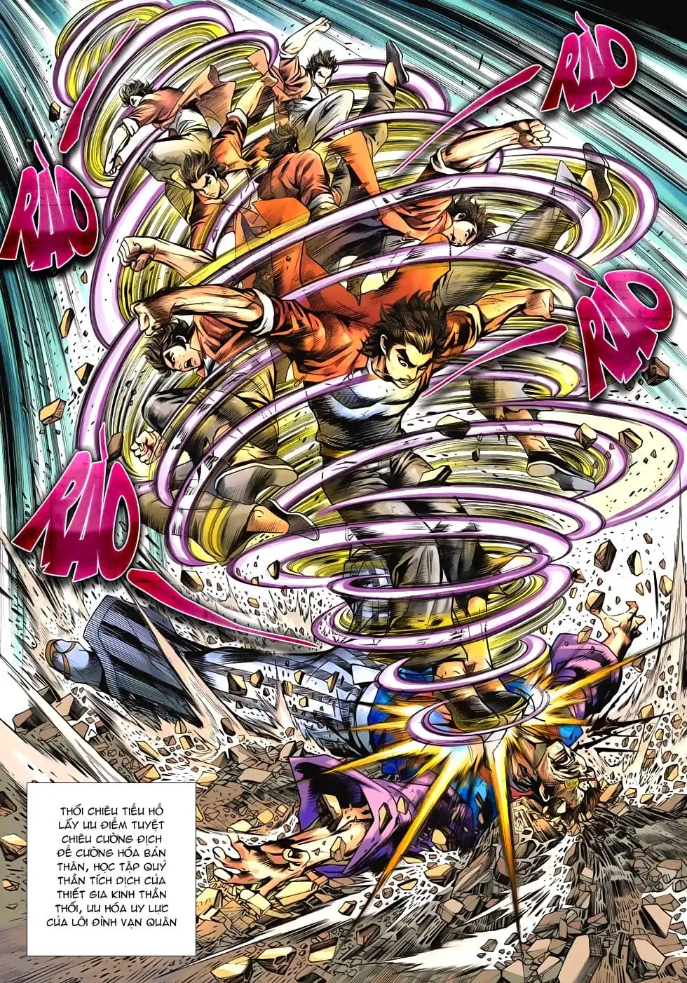 Truyện Tranh Tân Tác Long Hổ Môn trang 4