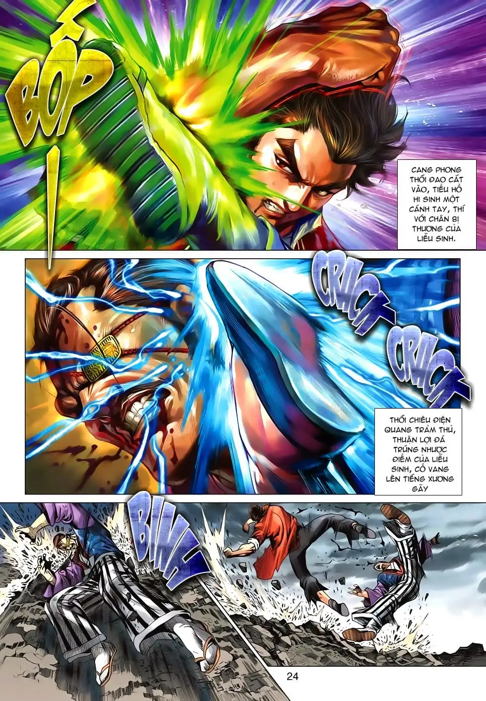 Truyện Tranh Tân Tác Long Hổ Môn trang 4