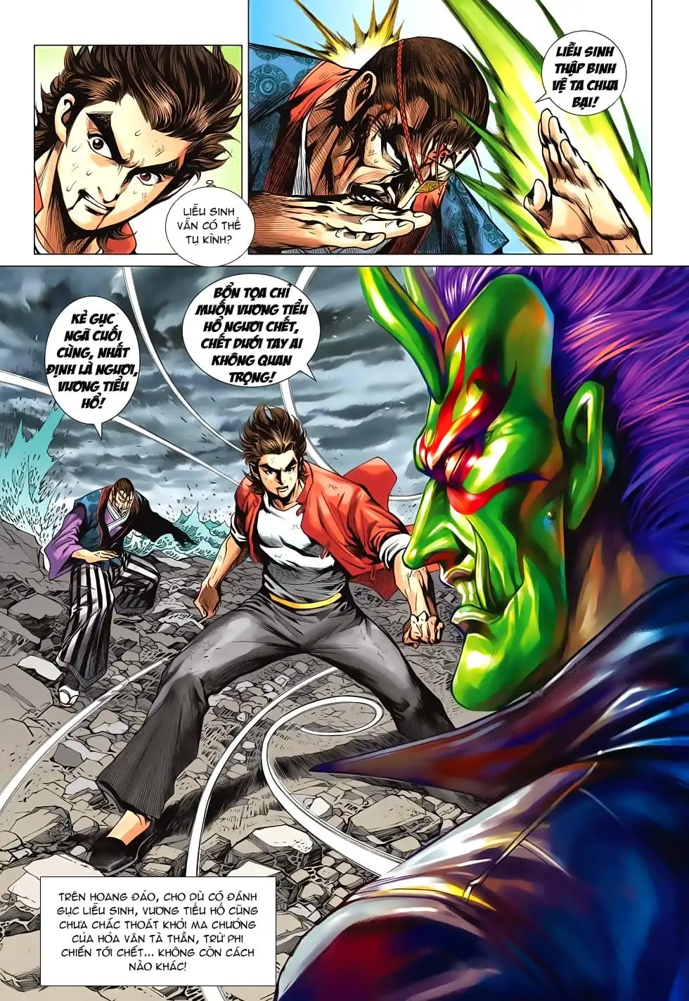 Truyện Tranh Tân Tác Long Hổ Môn trang 4
