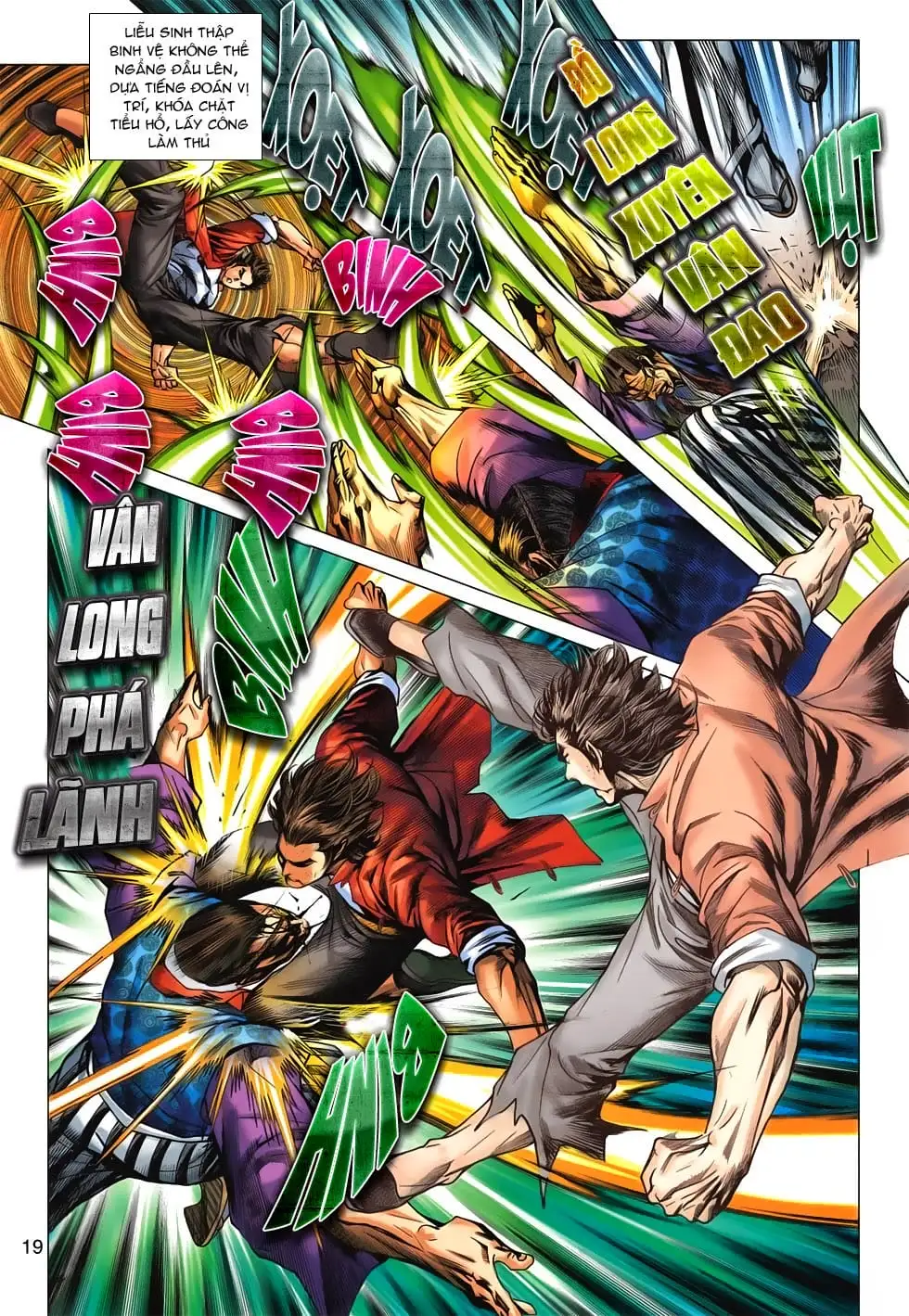 Truyện Tranh Tân Tác Long Hổ Môn trang 4
