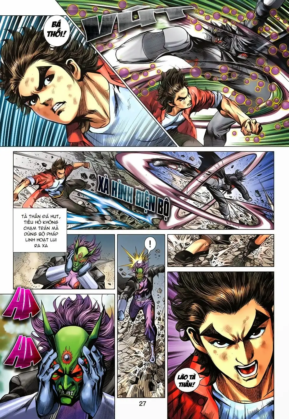 Truyện Tranh Tân Tác Long Hổ Môn trang 4