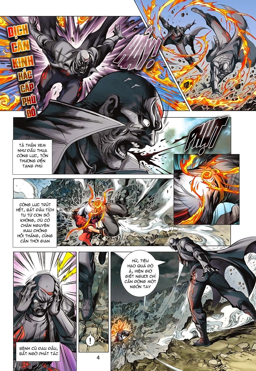 Truyện Tranh Tân Tác Long Hổ Môn trang 4