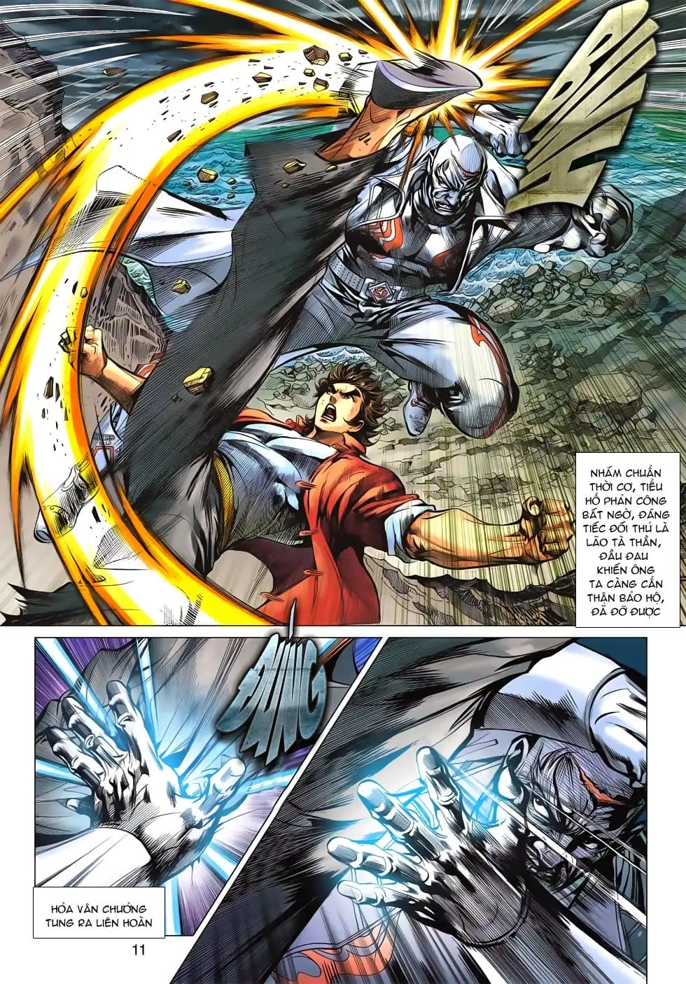 Truyện Tranh Tân Tác Long Hổ Môn trang 4