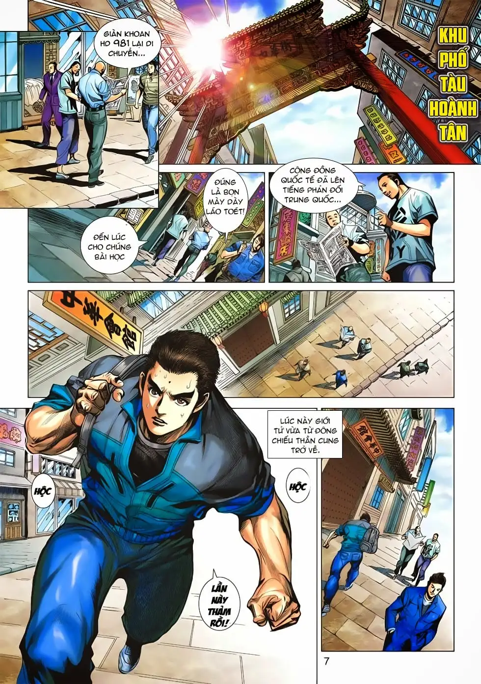 Truyện Tranh Tân Tác Long Hổ Môn trang 4