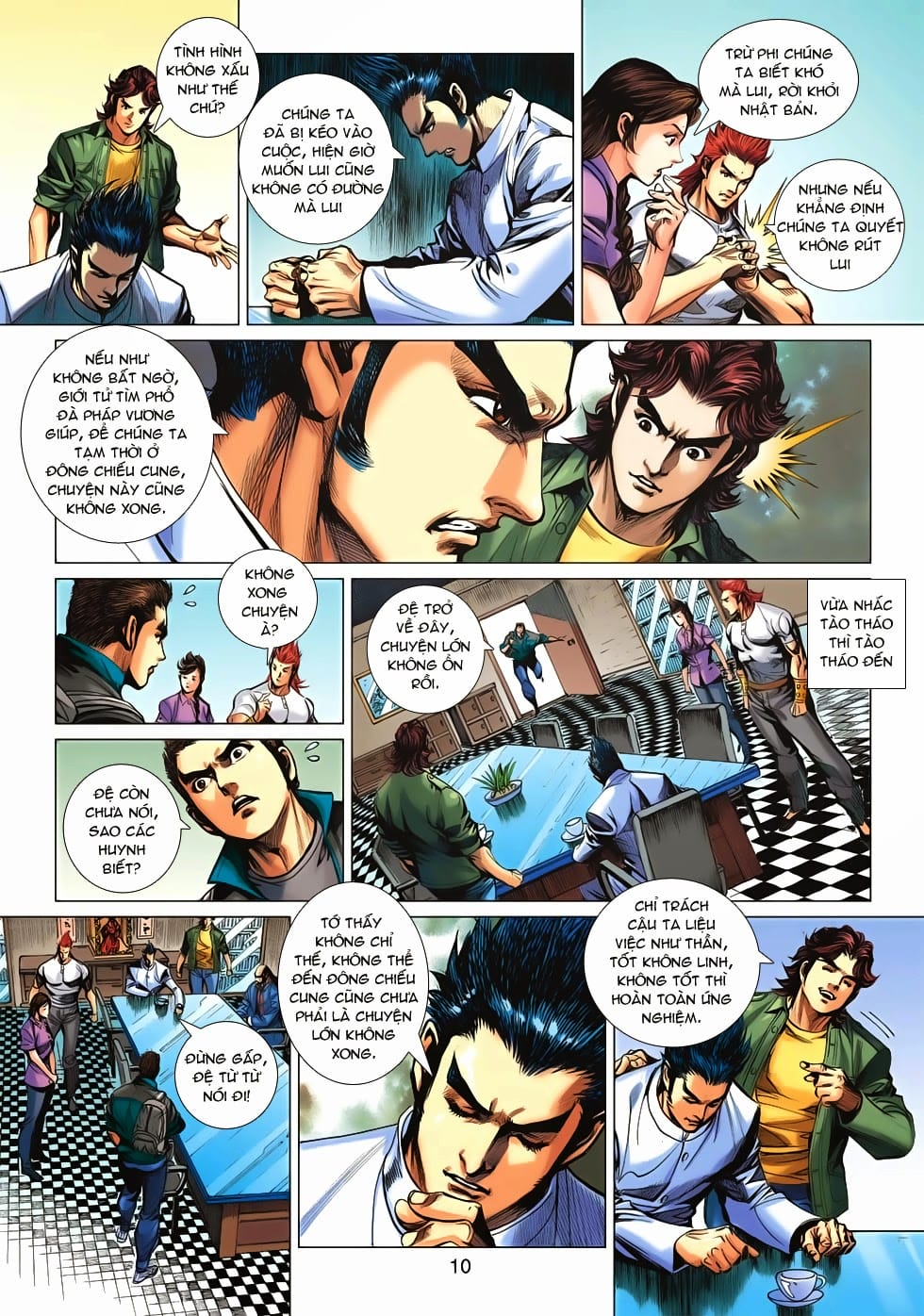 Truyện Tranh Tân Tác Long Hổ Môn trang 4