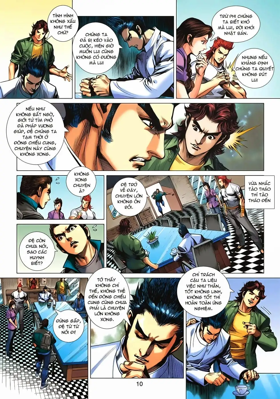 Truyện Tranh Tân Tác Long Hổ Môn trang 4