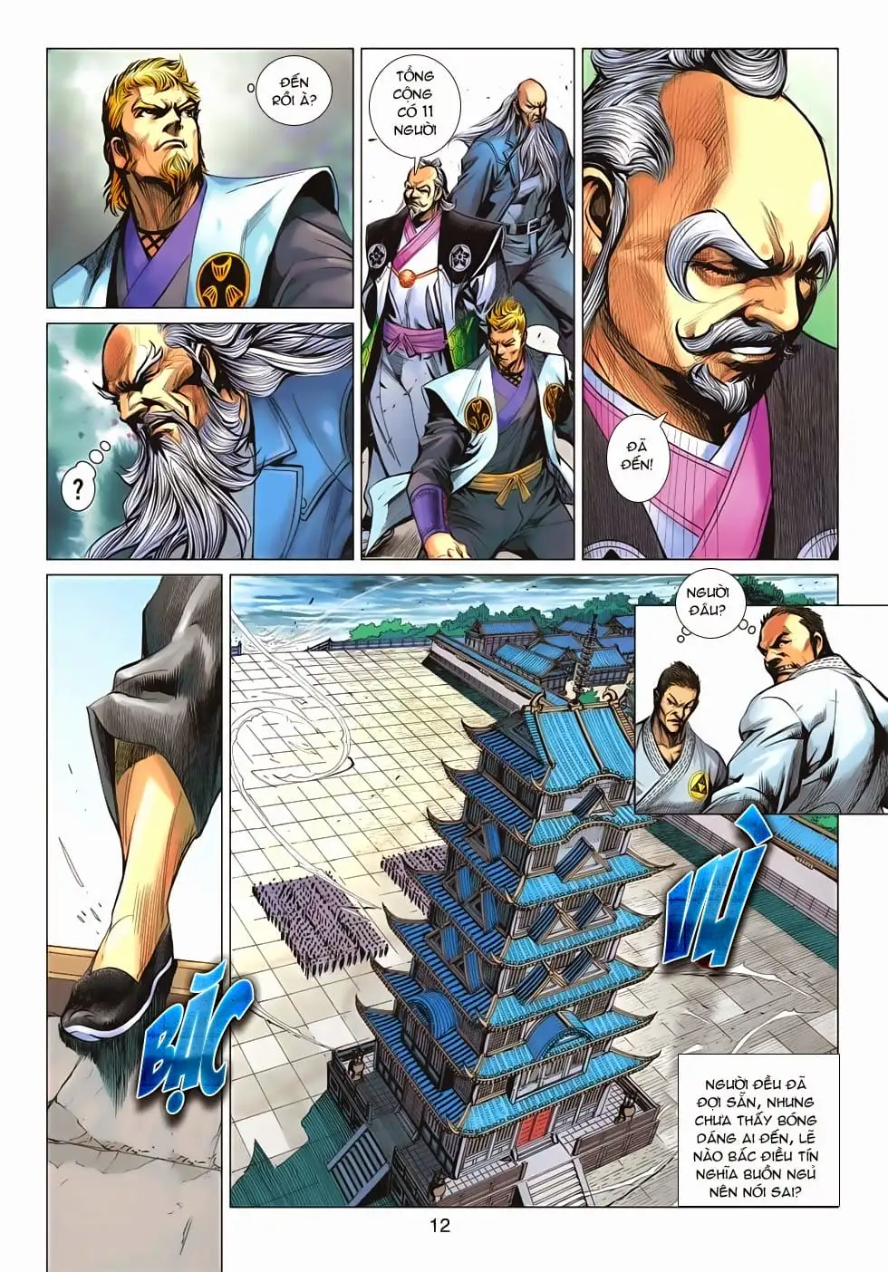 Truyện Tranh Tân Tác Long Hổ Môn trang 4