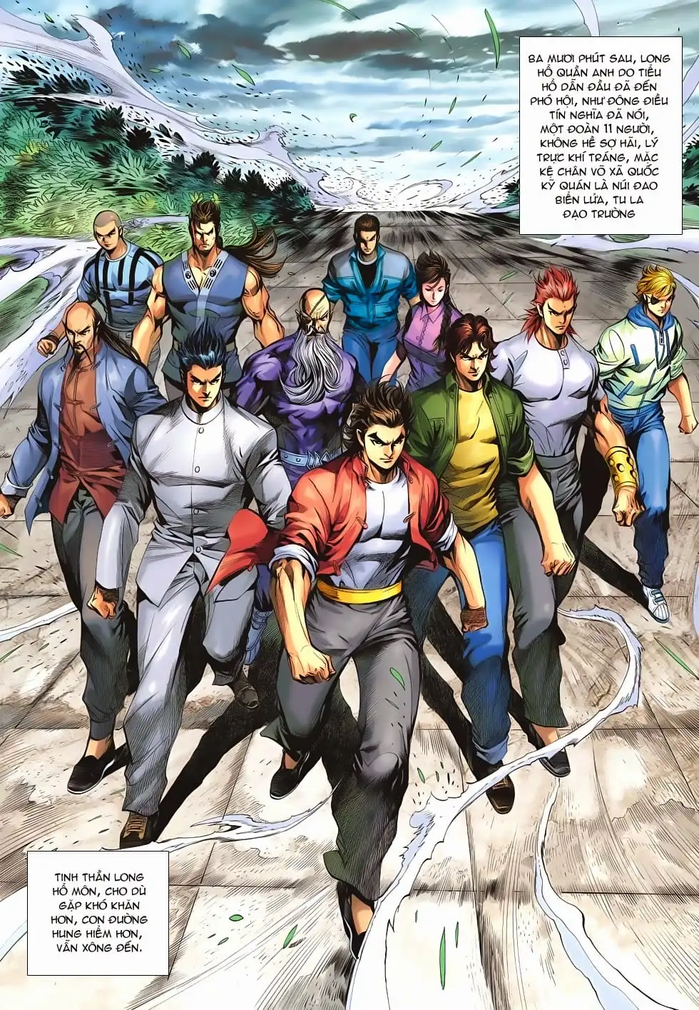 Truyện Tranh Tân Tác Long Hổ Môn trang 4