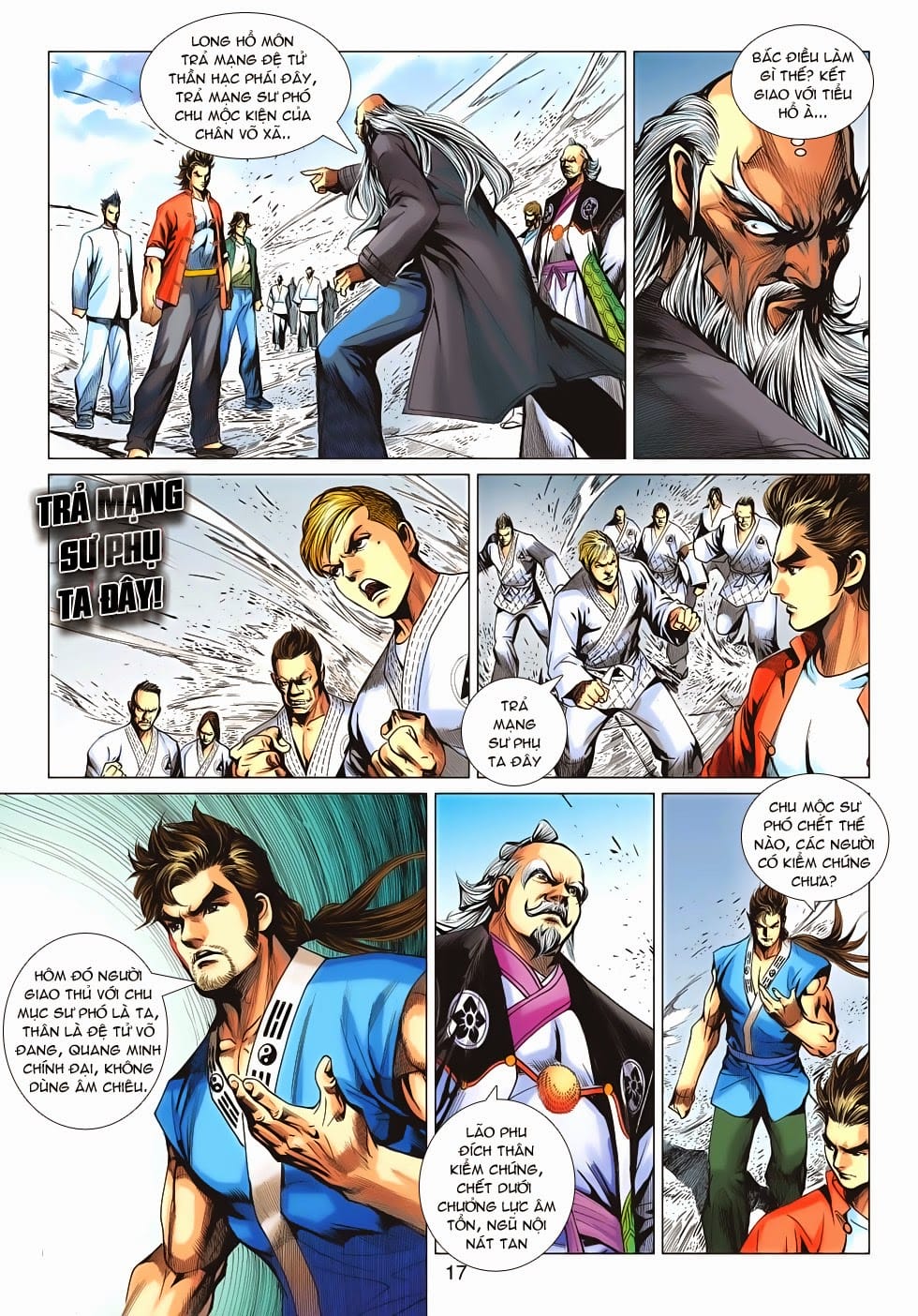 Truyện Tranh Tân Tác Long Hổ Môn trang 4