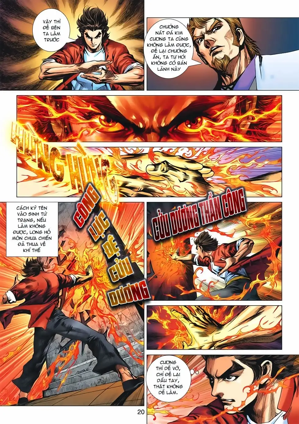 Truyện Tranh Tân Tác Long Hổ Môn trang 4