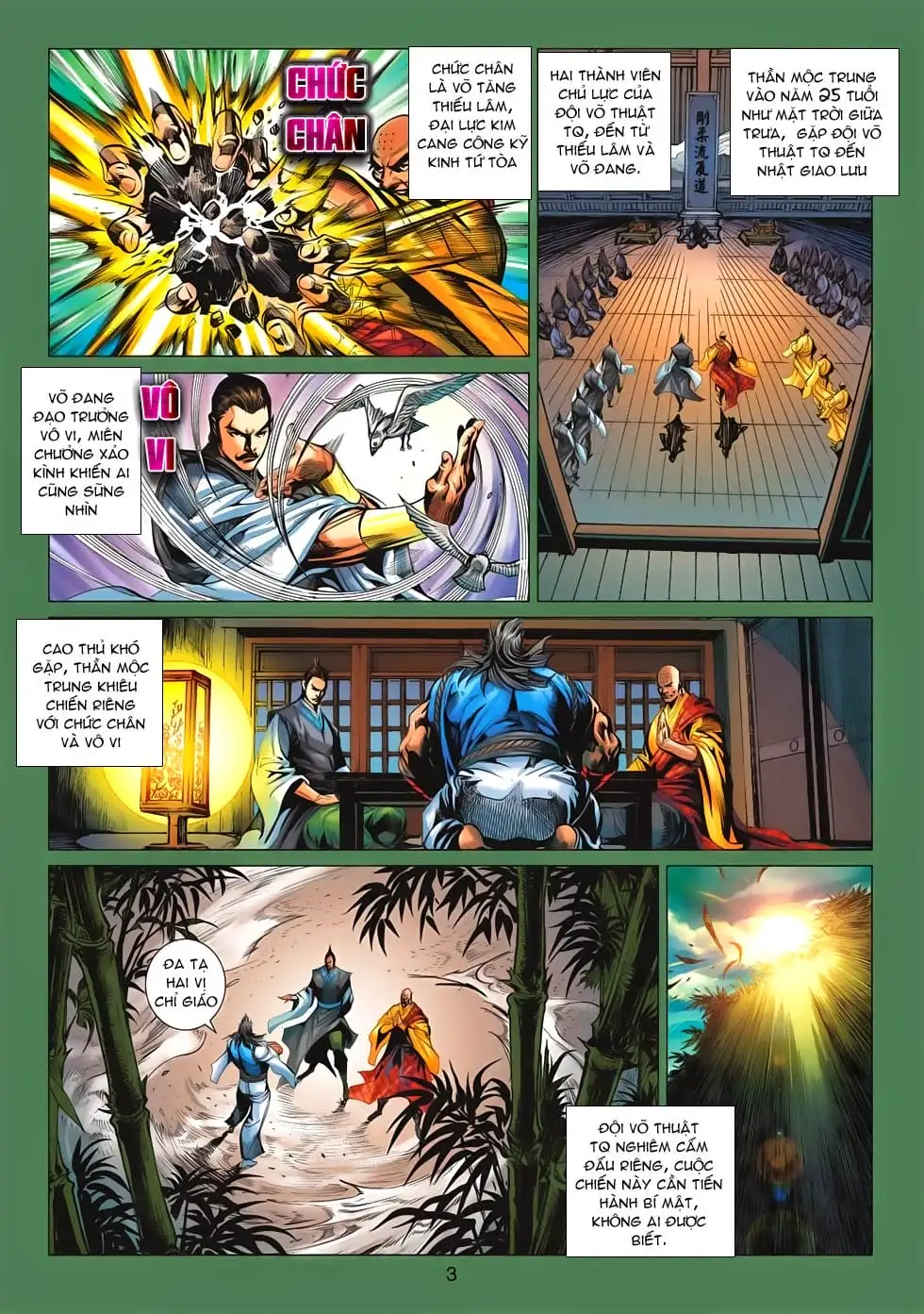 Truyện Tranh Tân Tác Long Hổ Môn trang 4