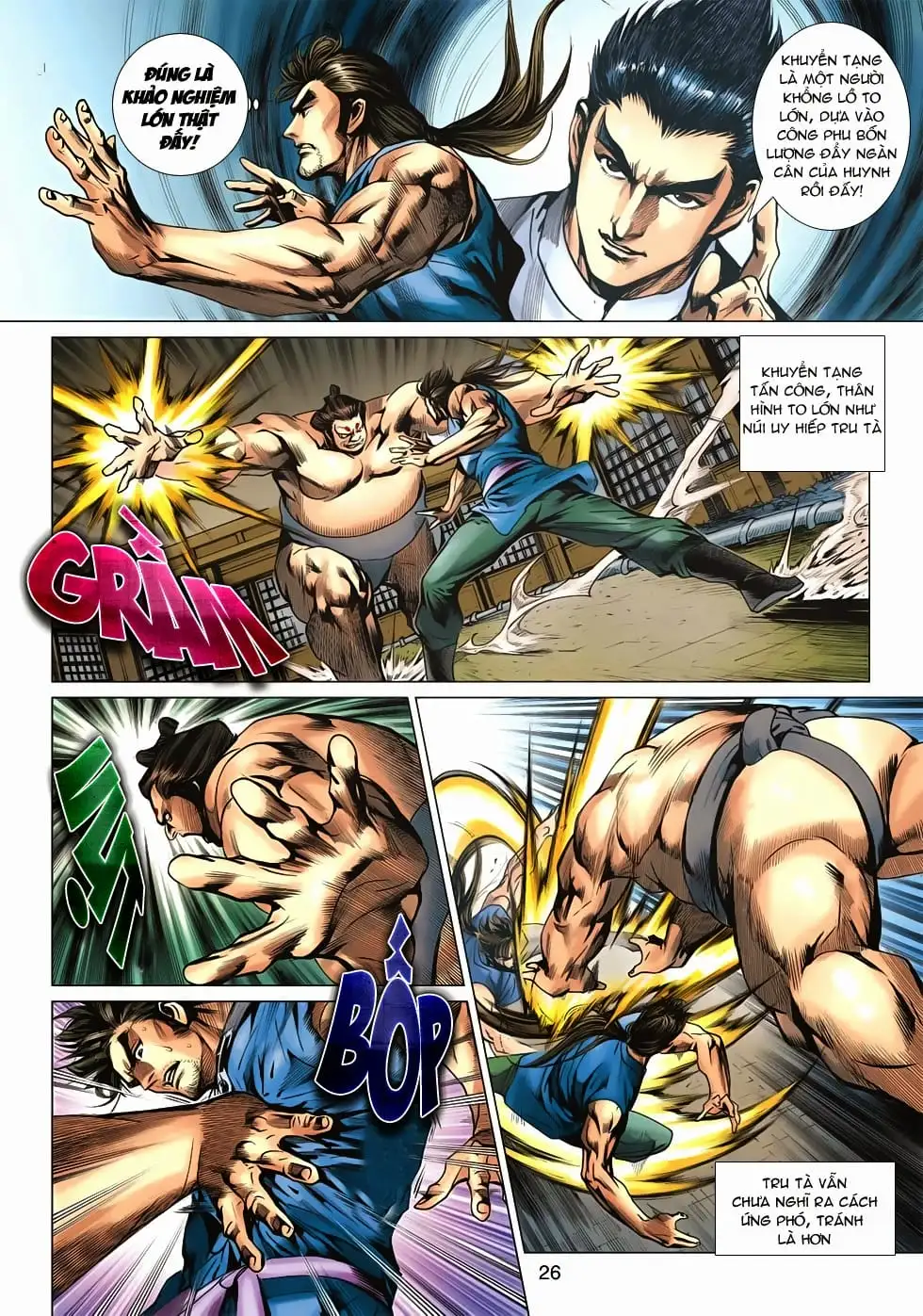 Truyện Tranh Tân Tác Long Hổ Môn trang 4