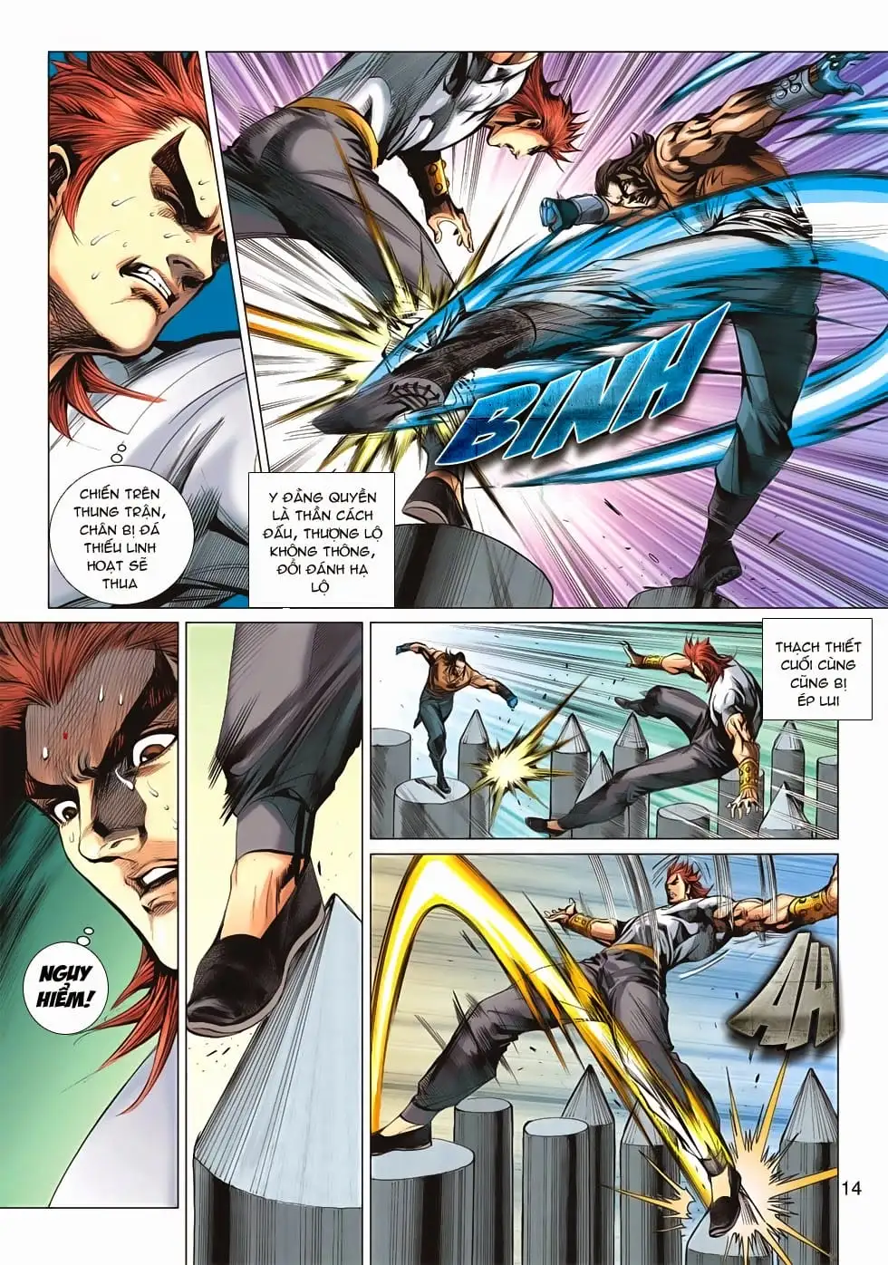 Truyện Tranh Tân Tác Long Hổ Môn trang 4