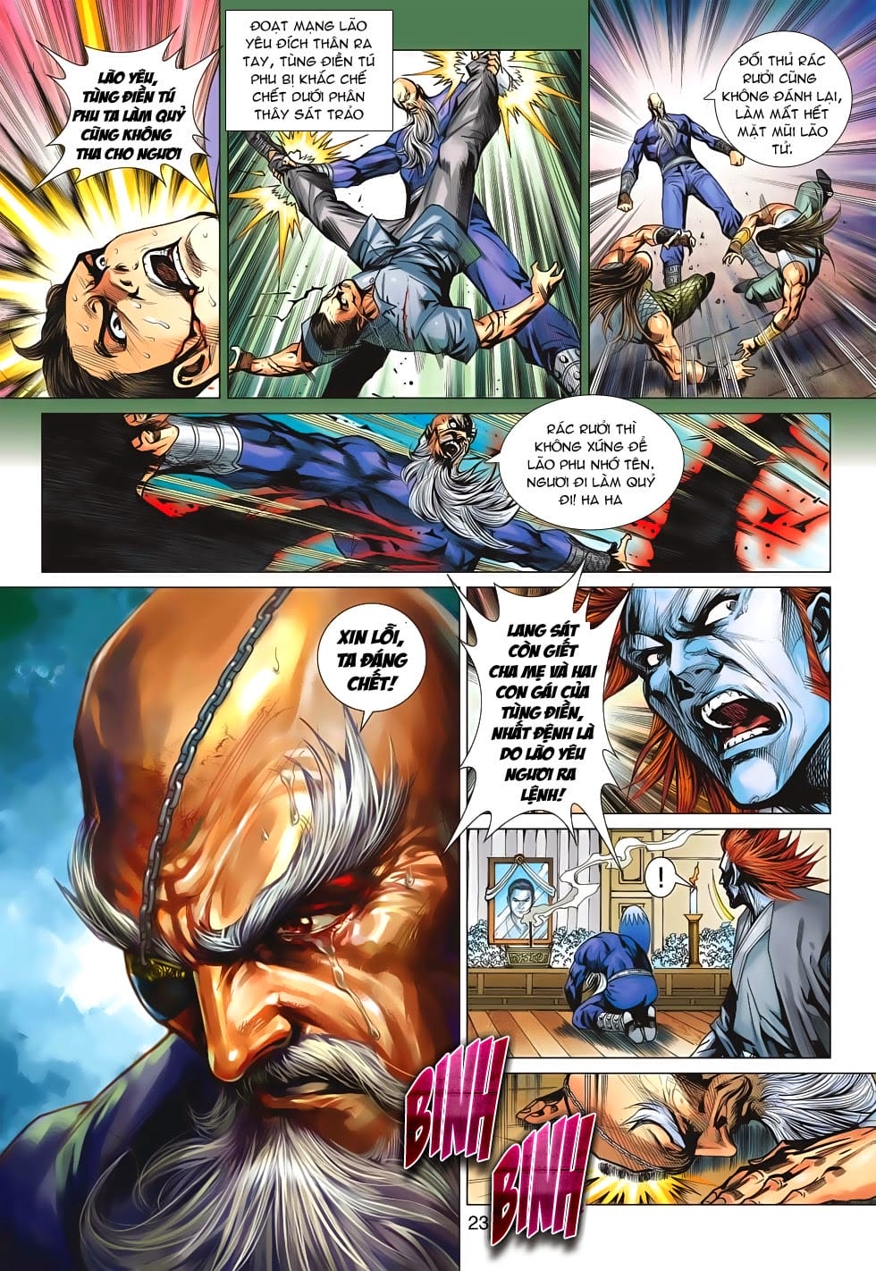 Truyện Tranh Tân Tác Long Hổ Môn trang 4