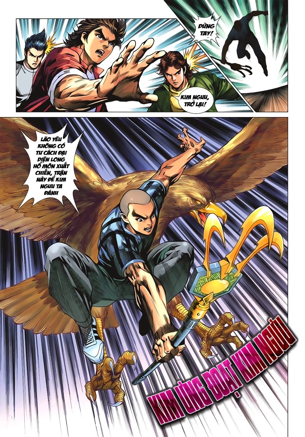Truyện Tranh Tân Tác Long Hổ Môn trang 4