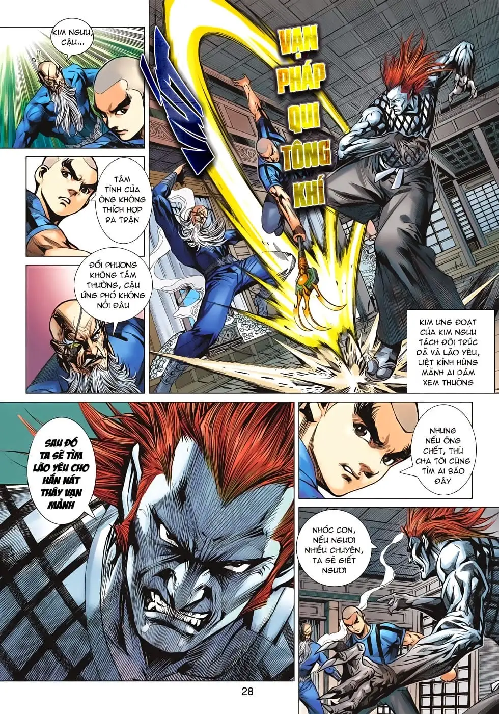 Truyện Tranh Tân Tác Long Hổ Môn trang 4