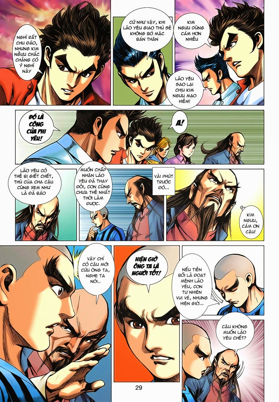 Truyện Tranh Tân Tác Long Hổ Môn trang 4