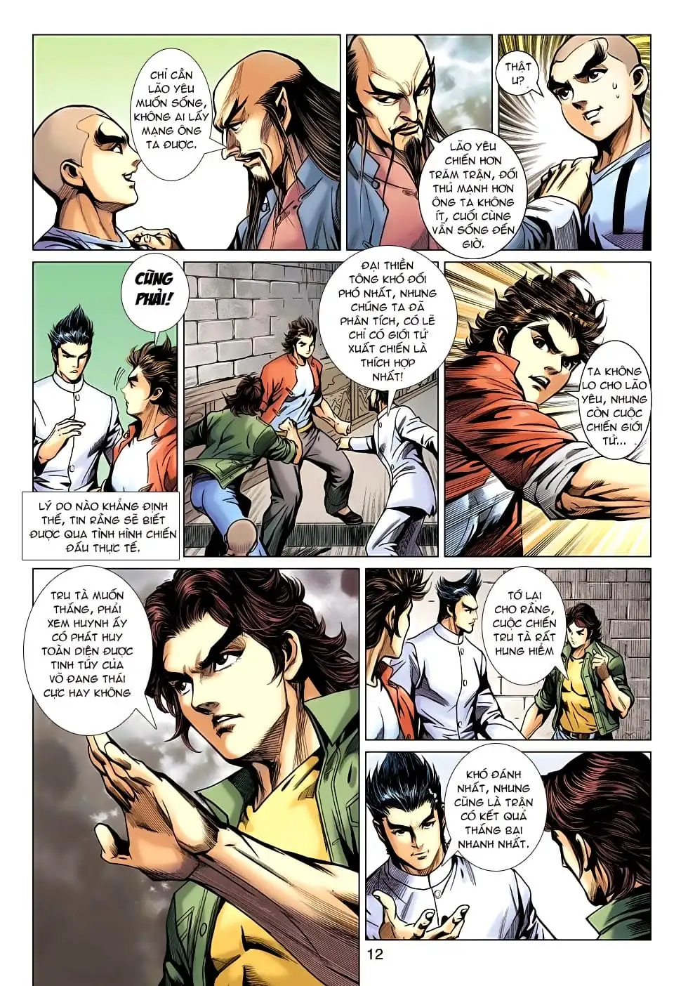 Truyện Tranh Tân Tác Long Hổ Môn trang 4