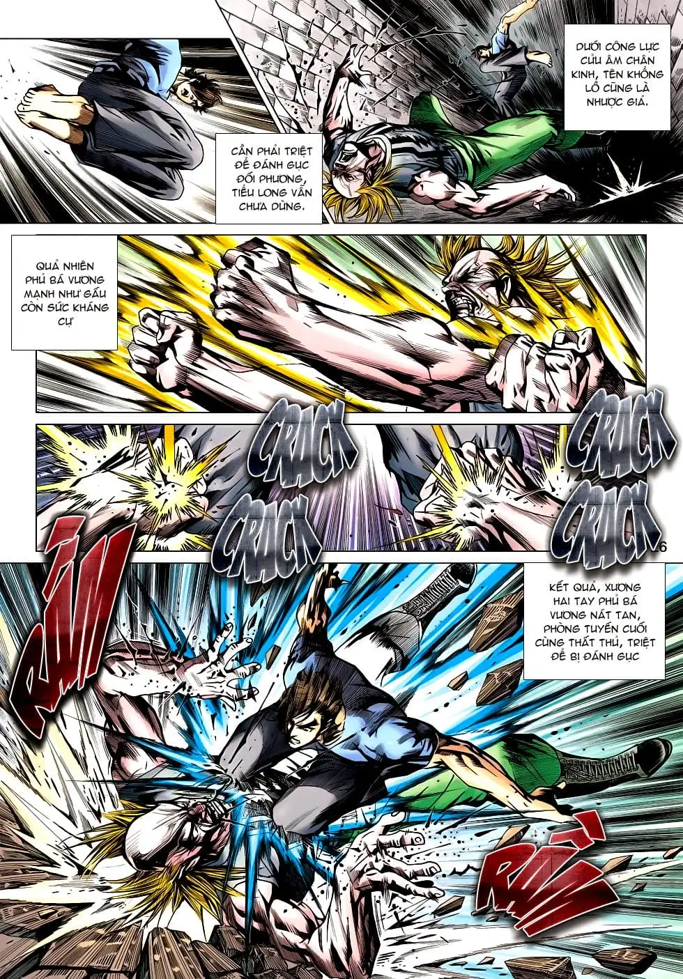 Truyện Tranh Tân Tác Long Hổ Môn trang 4