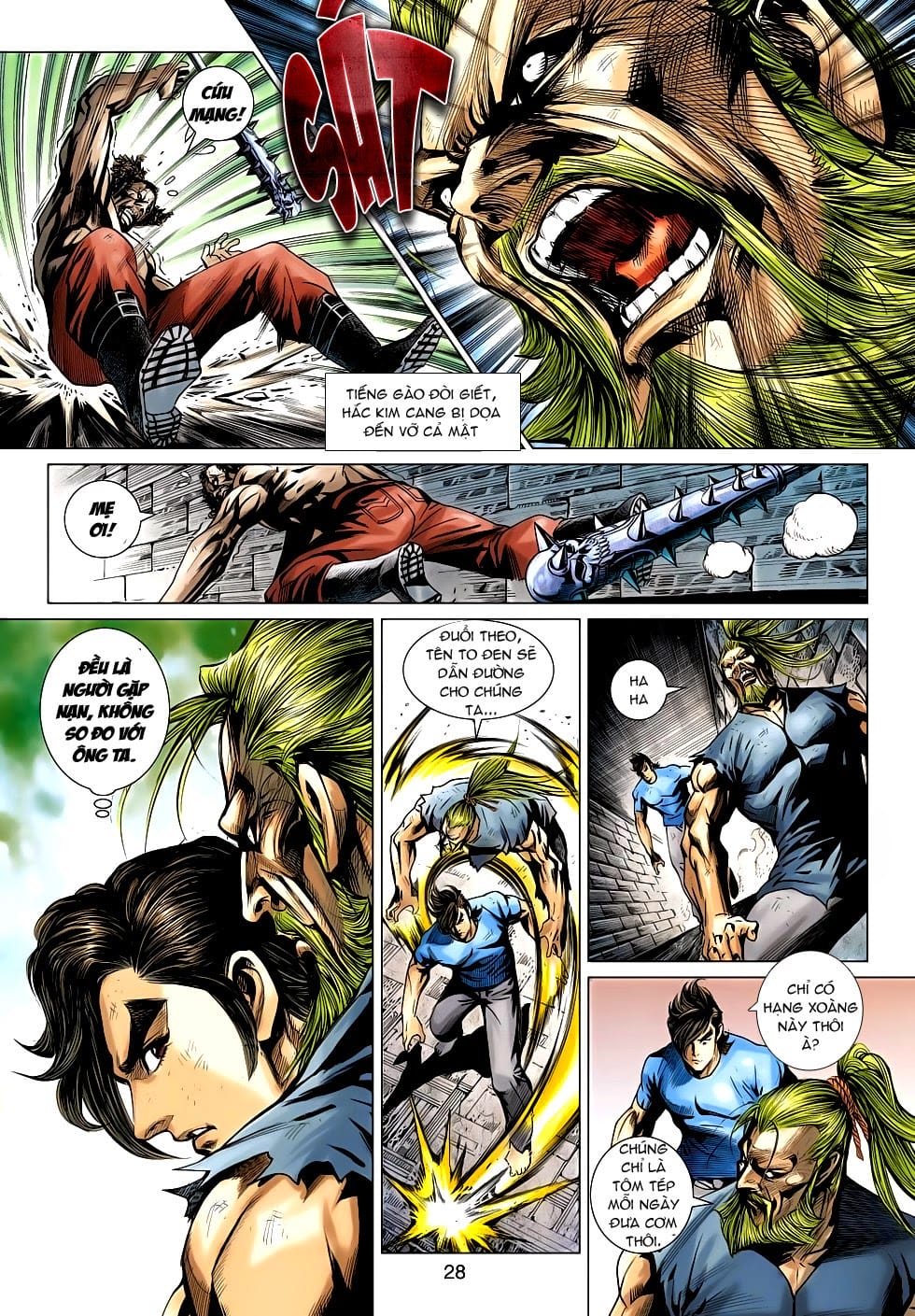 Truyện Tranh Tân Tác Long Hổ Môn trang 4