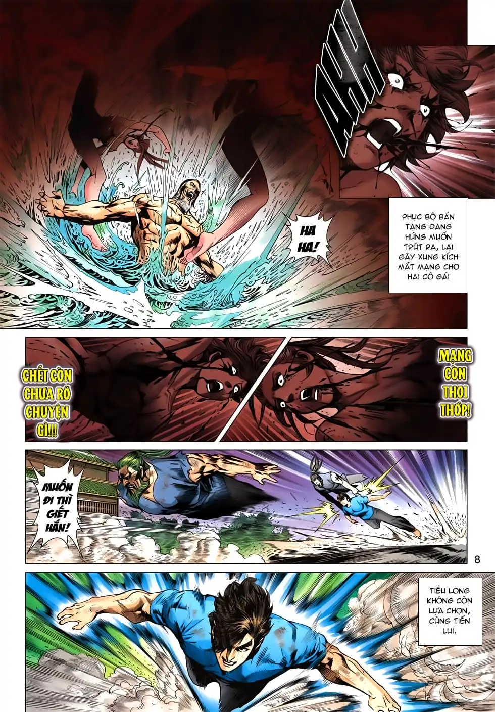 Truyện Tranh Tân Tác Long Hổ Môn trang 4