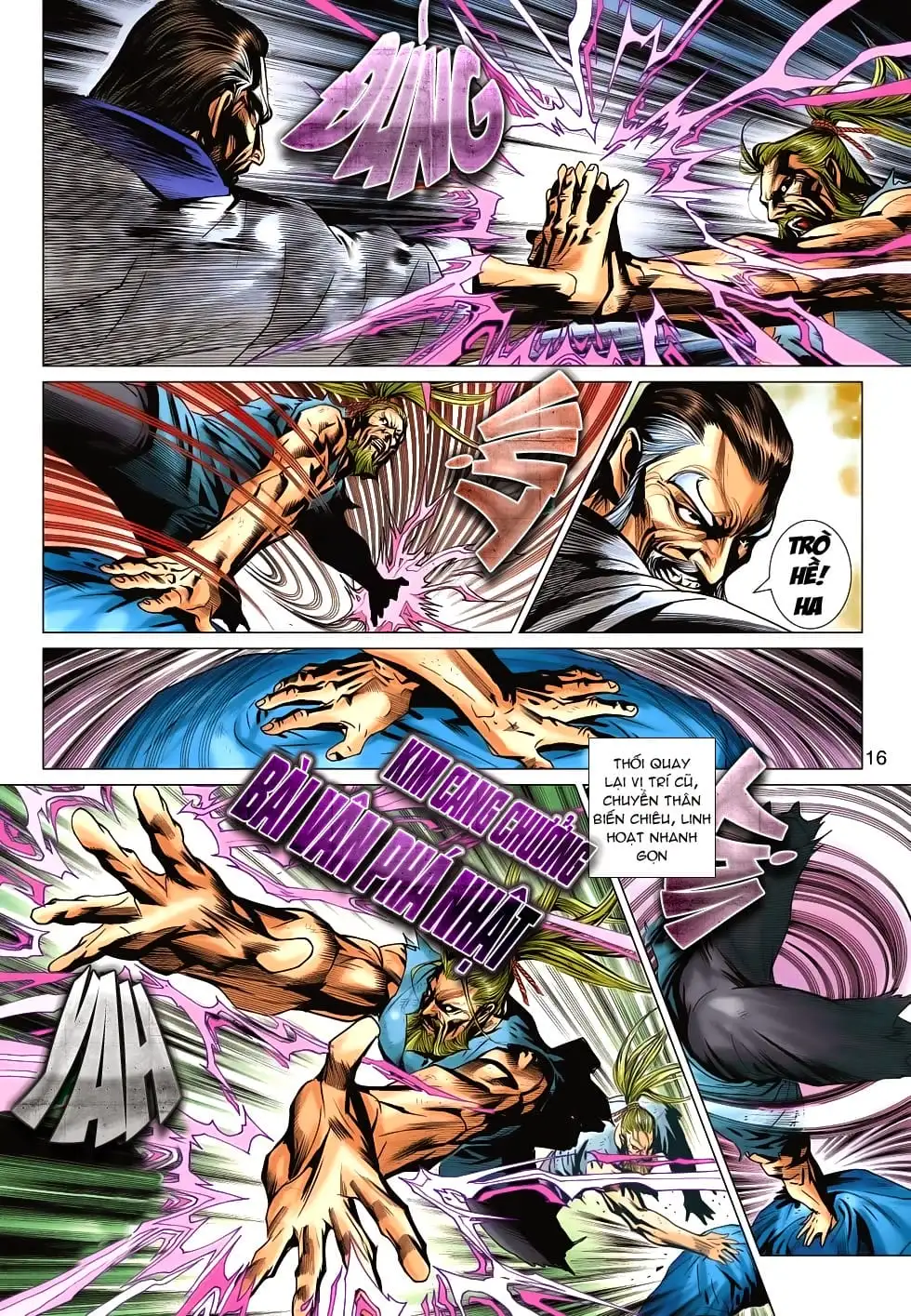 Truyện Tranh Tân Tác Long Hổ Môn trang 4