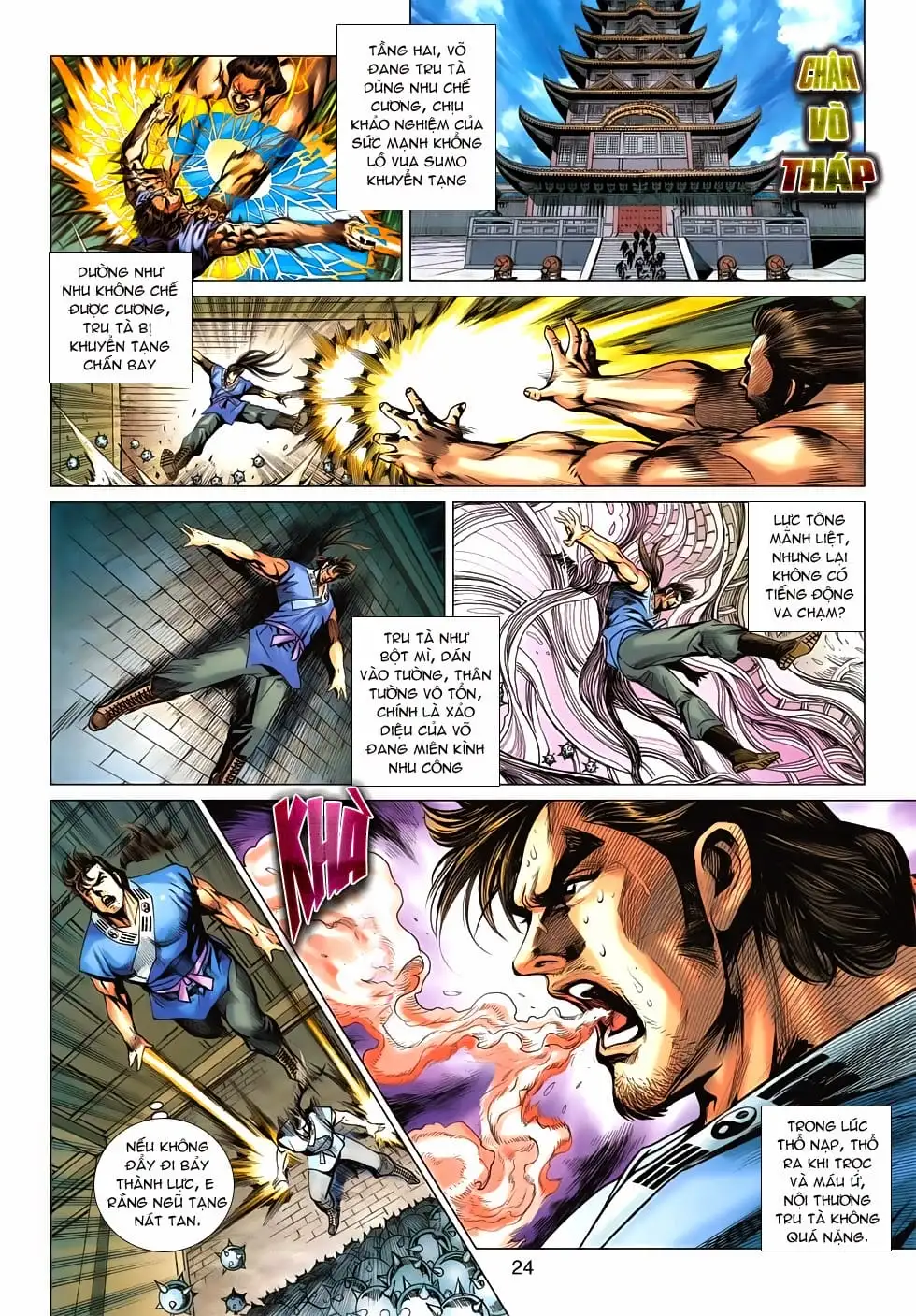 Truyện Tranh Tân Tác Long Hổ Môn trang 4