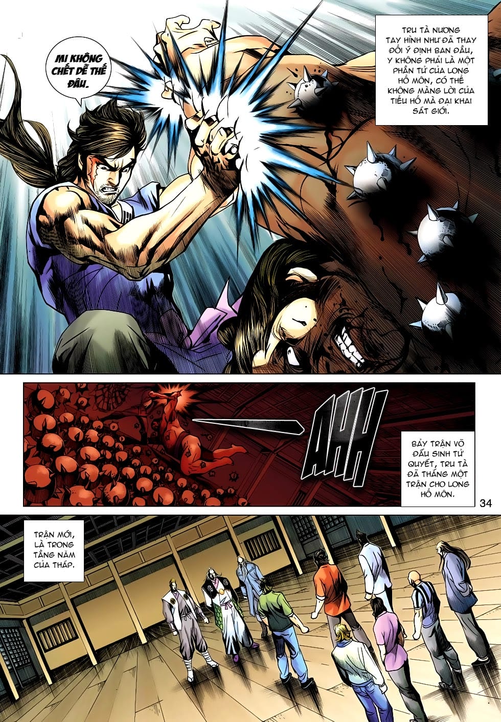 Truyện Tranh Tân Tác Long Hổ Môn trang 4