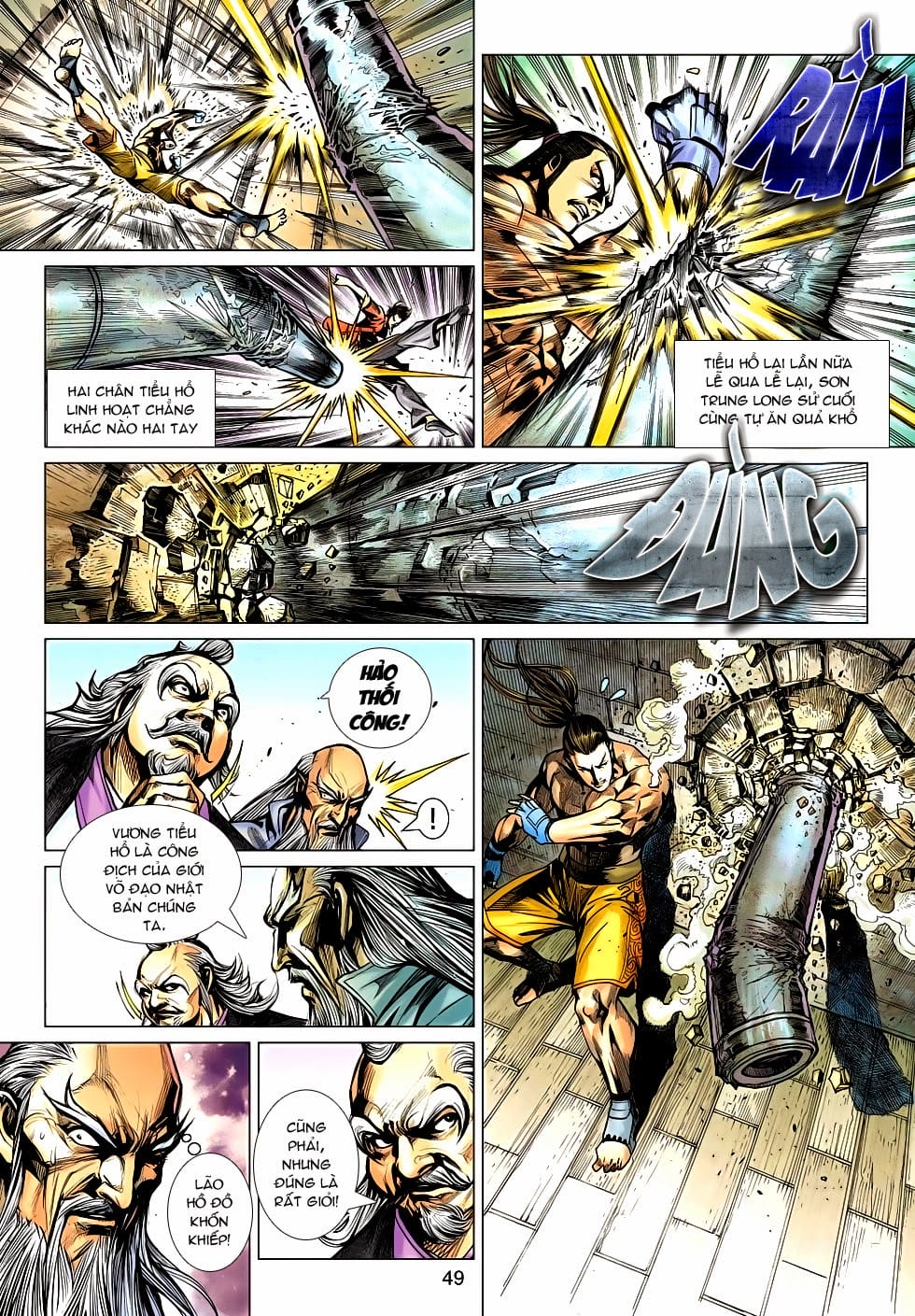 Truyện Tranh Tân Tác Long Hổ Môn trang 4