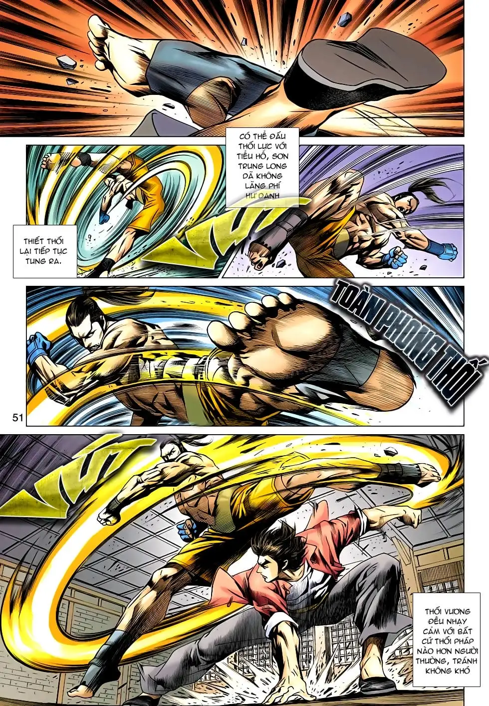 Truyện Tranh Tân Tác Long Hổ Môn trang 4