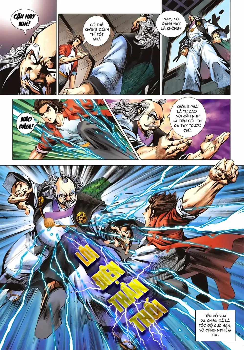 Truyện Tranh Tân Tác Long Hổ Môn trang 4